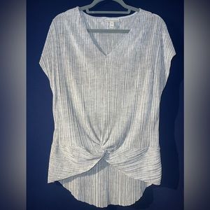 *SOLD* DANA BUCHMAN Silver Size Small top Short front long back